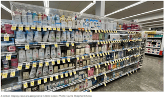 walgreens locked case